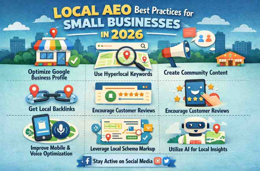 Local AEO Best Practices for Small Businesses in 2026
